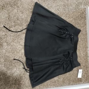 laced skater skirt